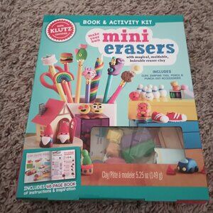 Mini eraser making kit by Klutz